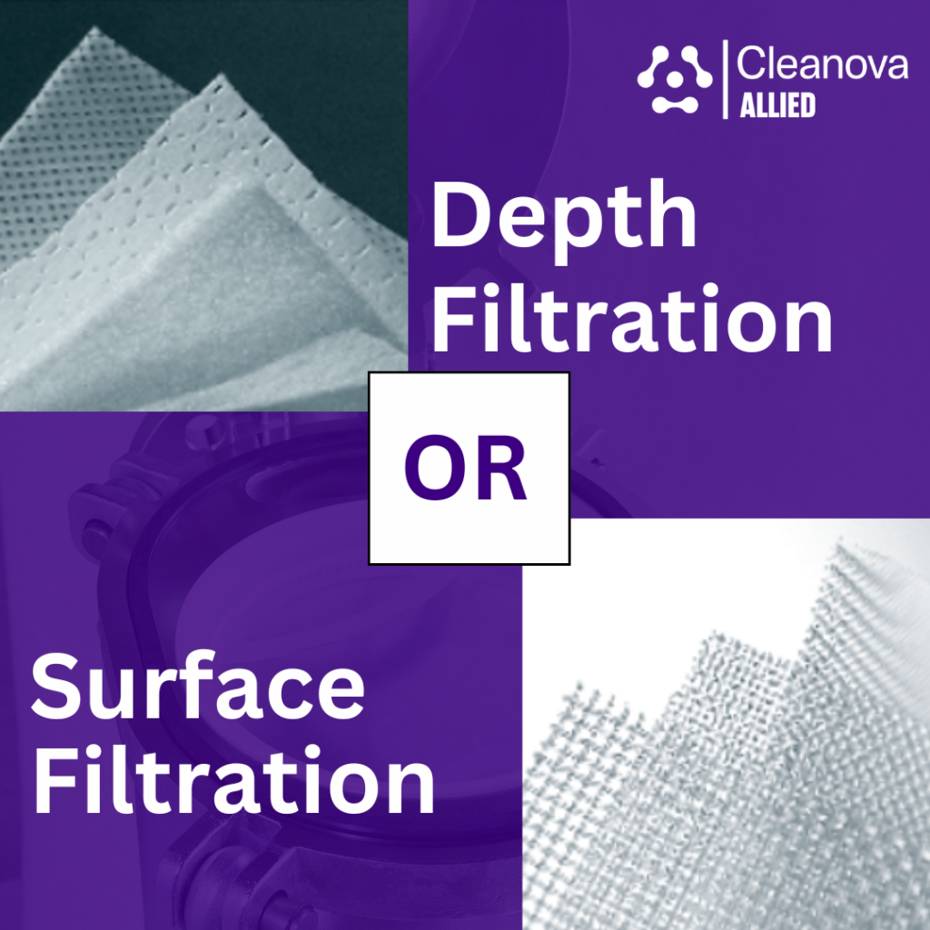 Depth vs Surface Filtration